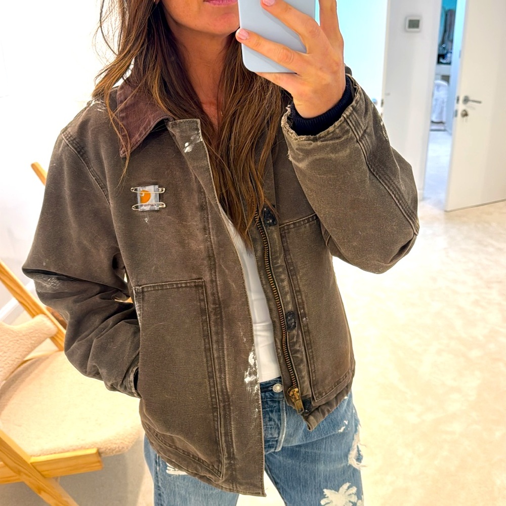 Vintage Carhartt J22cht small regular